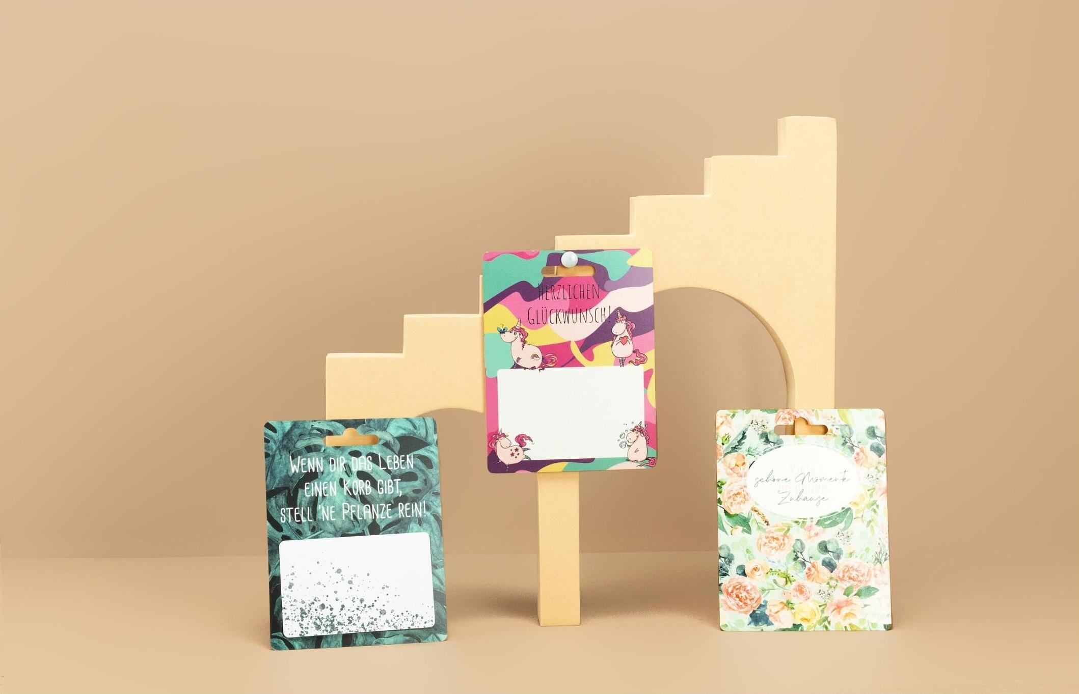 Eurolochaufhänger für Kosmetik